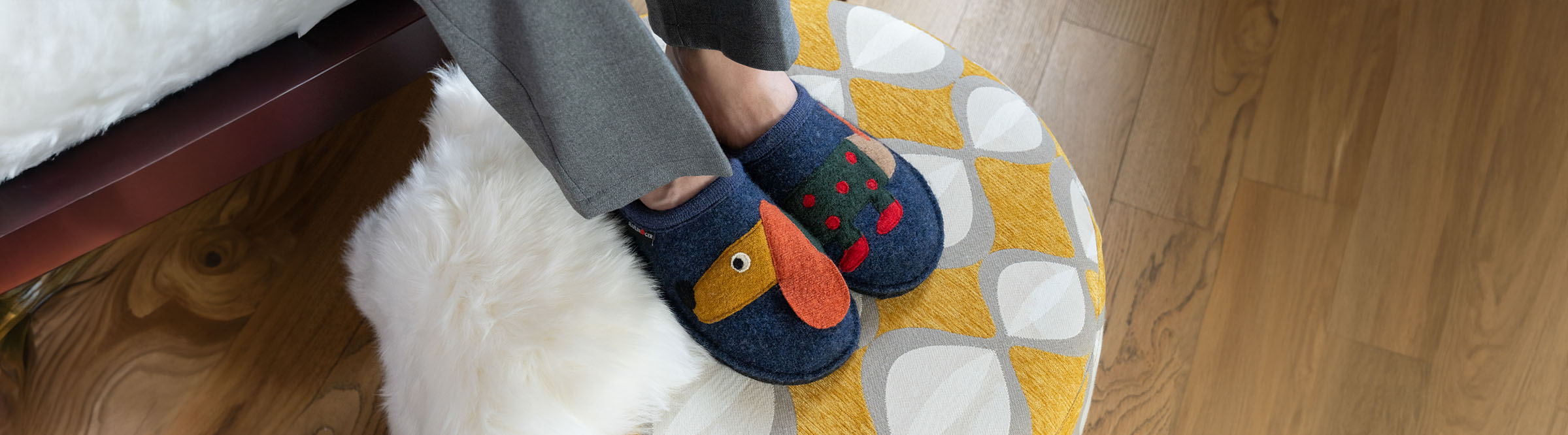 Haflinger pantofole uomo online