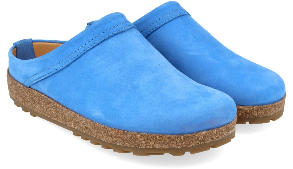 Haflinger UNO Pantofole Estive Unisex Per Bambini, In Cotone E Feltro, Suola Antiscivolo, Con Fibbia - 4