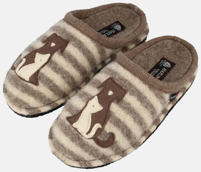 Canegatto beigemeliert, Walkstoff