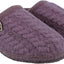 Herzerl aubergine, Walkstoff