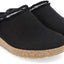 Fringe schwarz, Wollfilz
