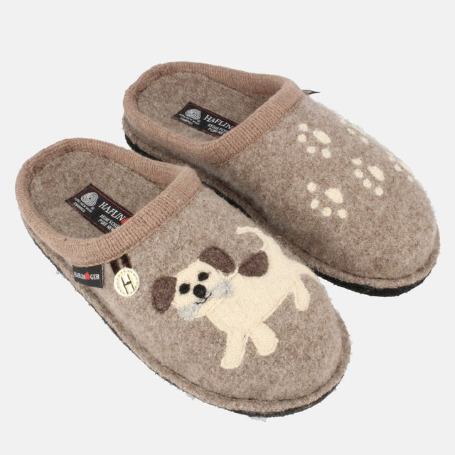Fido beigemeliert, Walkstoff