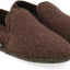 Loafer Walk uni kaffee, Walkstoff