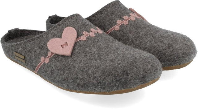Coeur anthrazit, Wollfilz