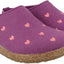 Cuoricini heather rose, Wollfilz