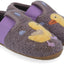 Quak Quak aubergine, Walkstoff