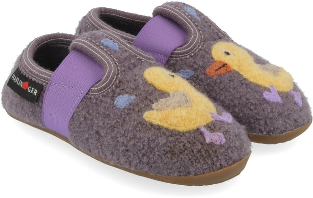 Quak Quak aubergine, Walkstoff